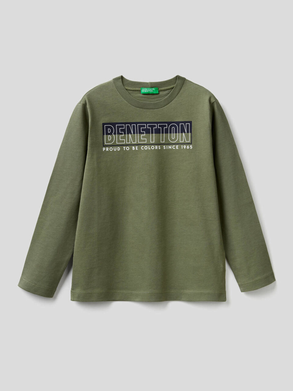 Long sleeve organic cotton t-shirt image number 1