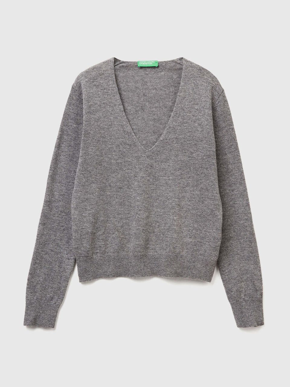 V NECK SWEATER L/S Women image number 1