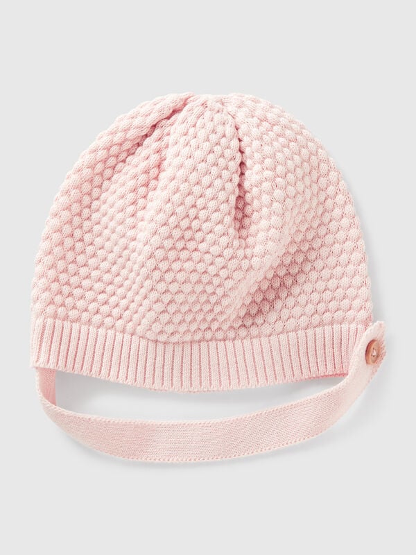 100% cotton knit hat New Born (0-18 months)
