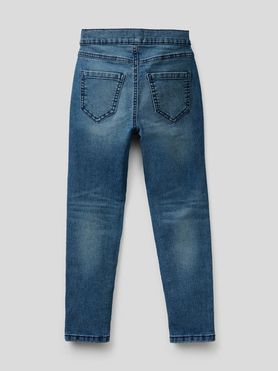 Worn look skinny jeans image number 2