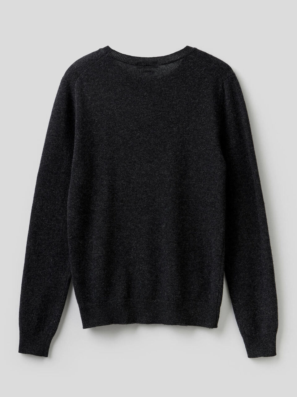 Crew neck sweater in pure virgin wool image number 2
