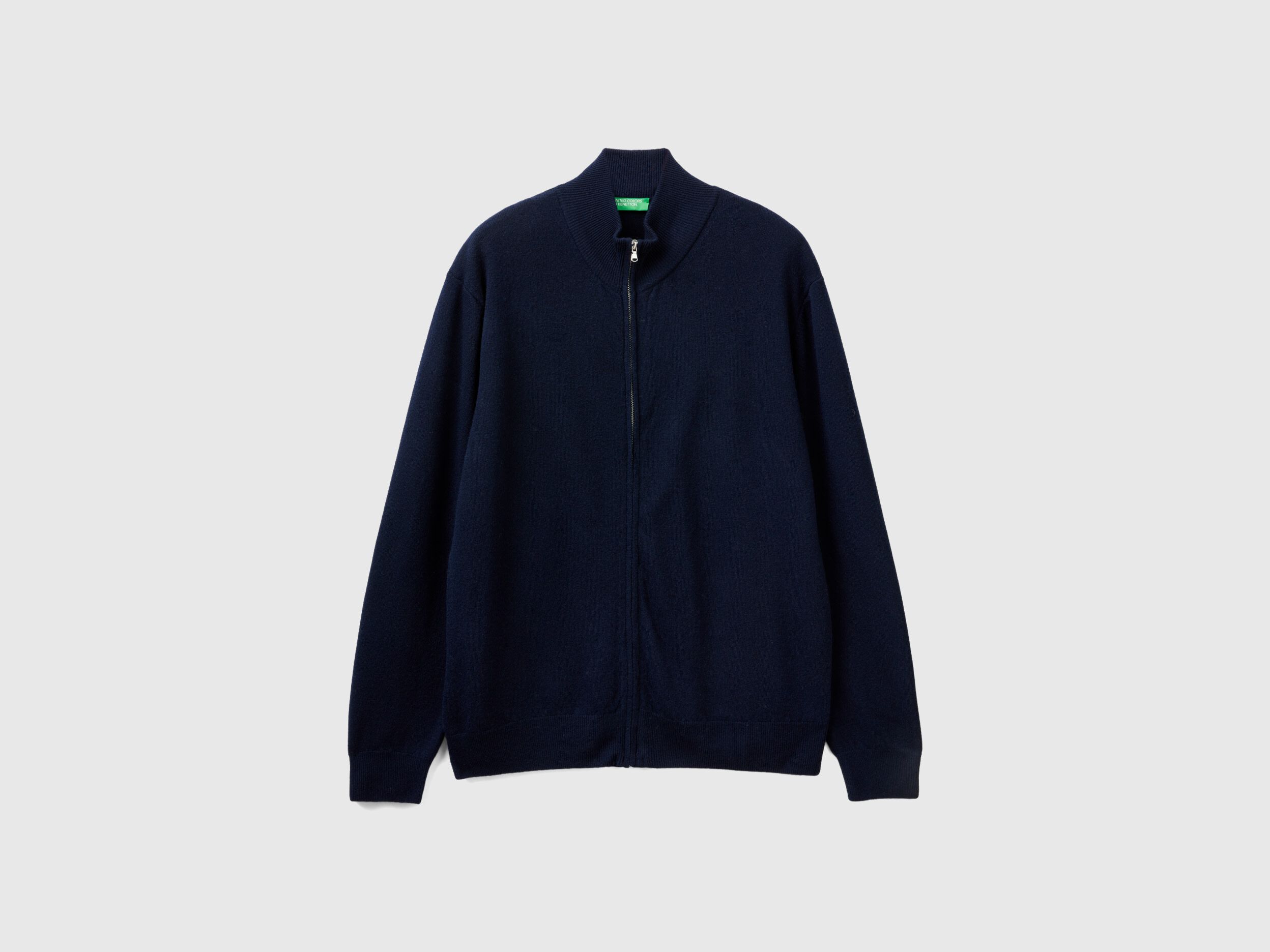 Merino wool zip cardigan hotsell