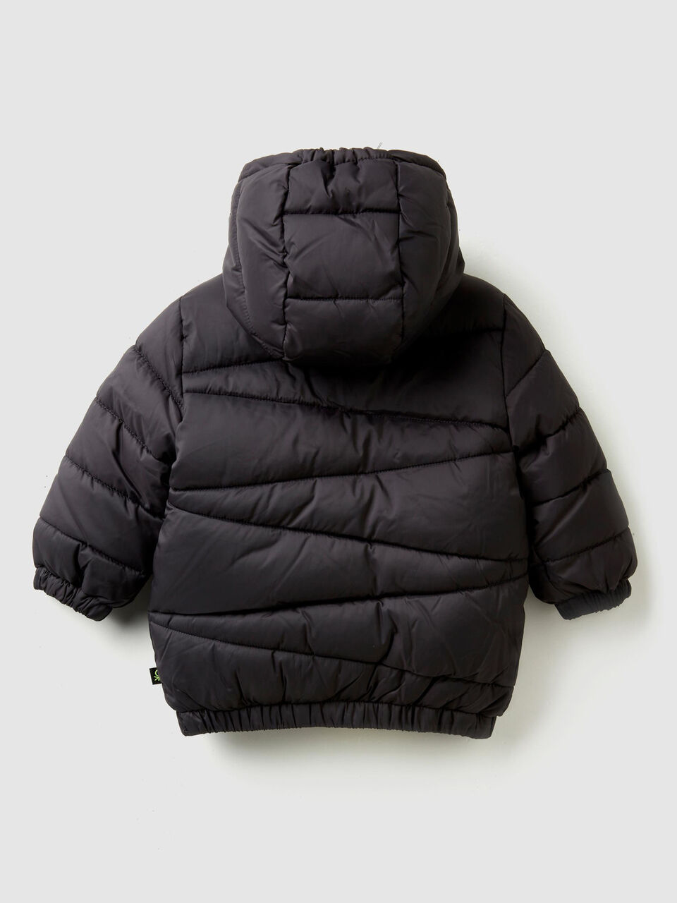 Padded jacket with fur lining image number 2