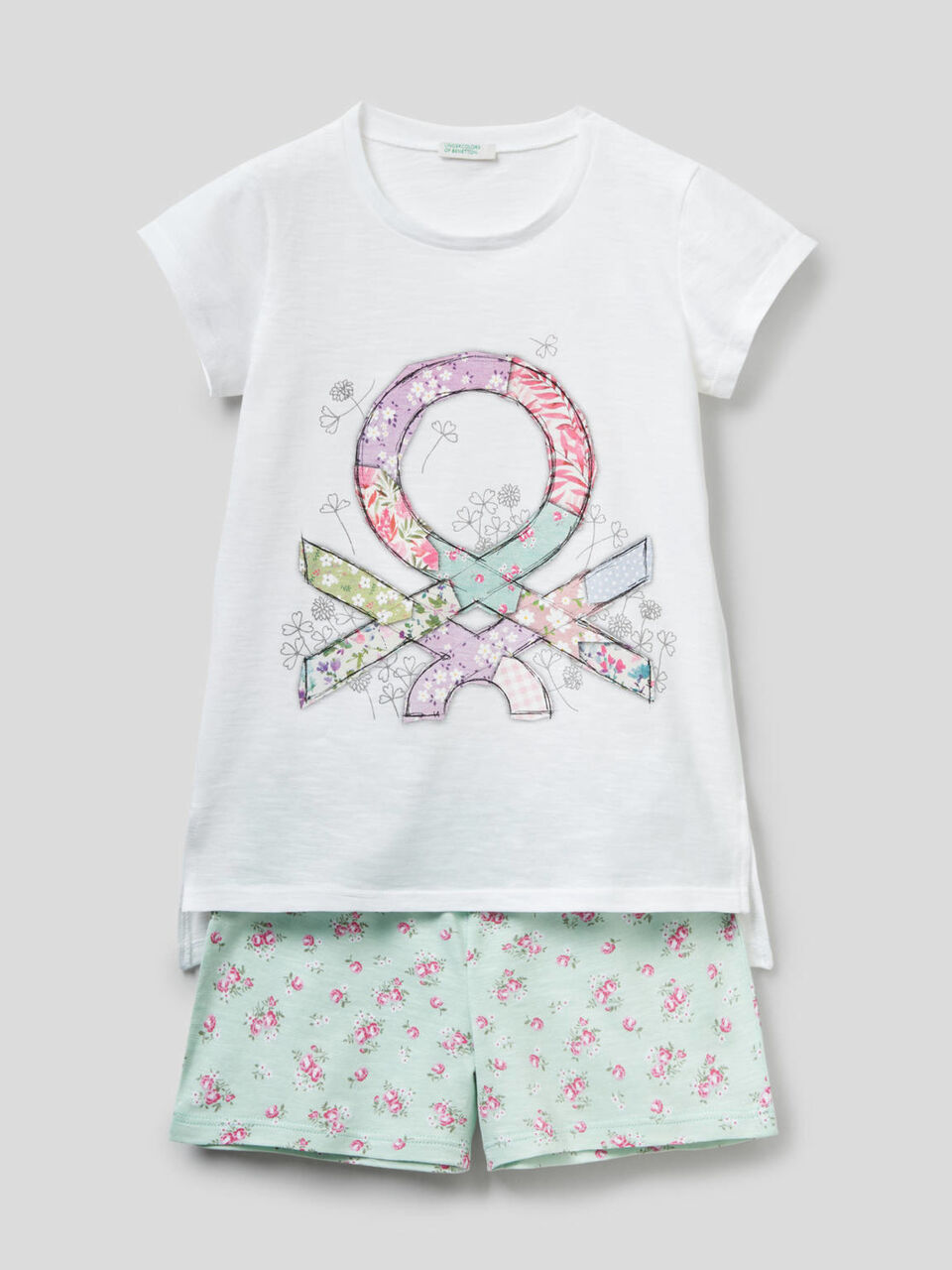 100% cotton short pyjamas image number 1