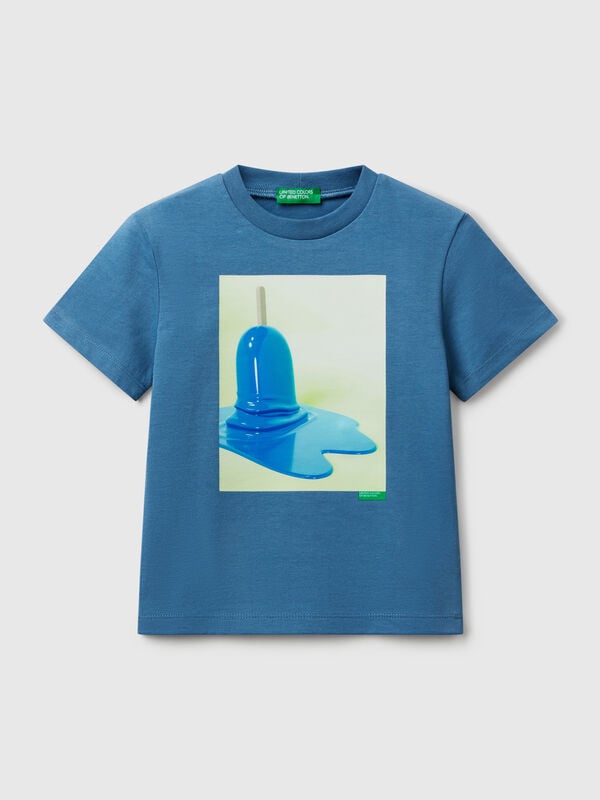 T-shirt with ice cream print Junior Boy