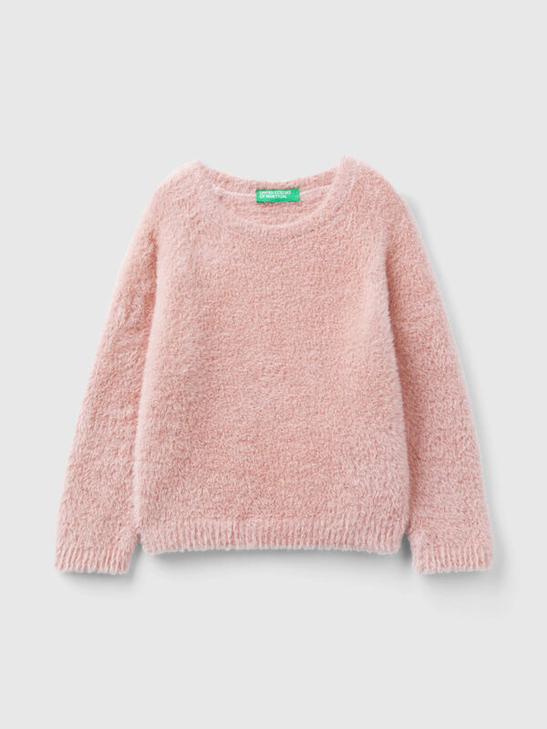 Sweater with faux fur Junior Girl