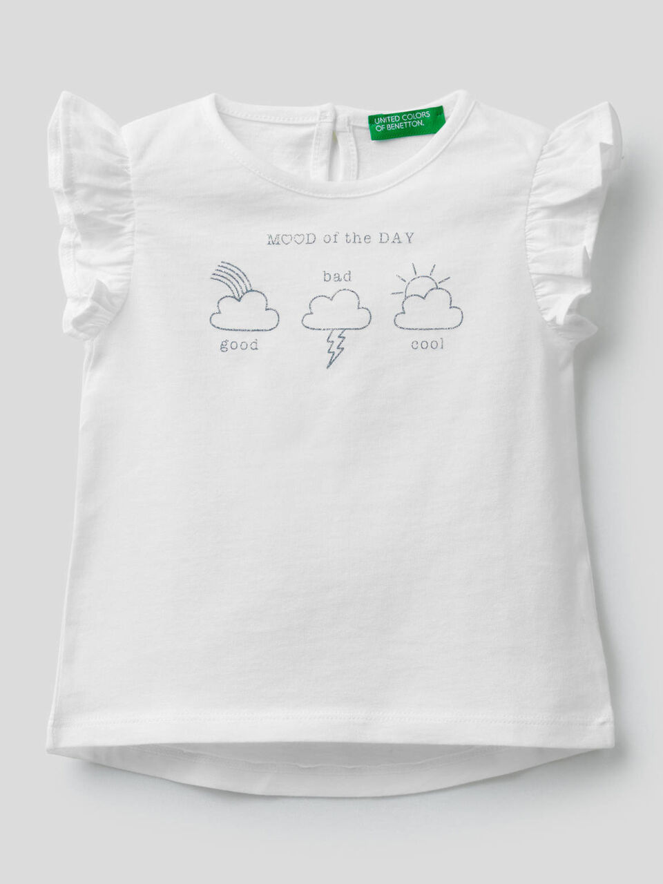 T-shirt with cap sleeves image number 1
