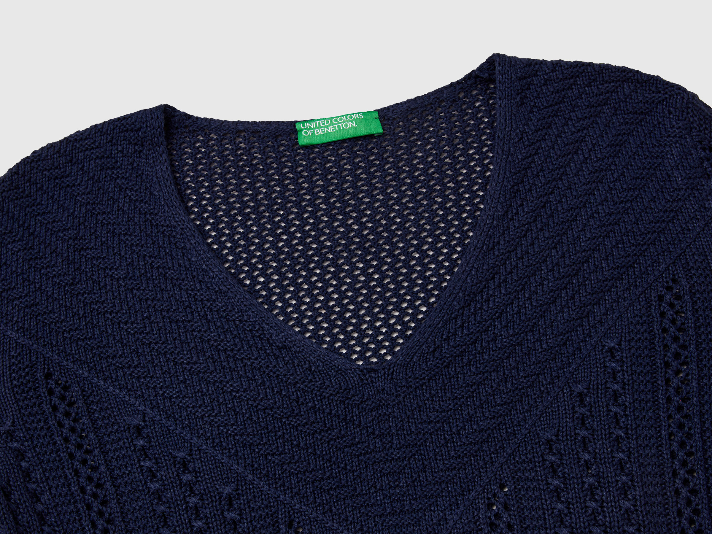 V NECK SWEATER H/S Women image number 5