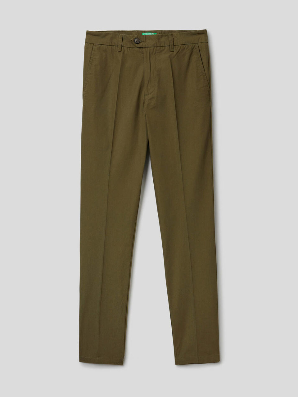 Slim fit chinos in light cotton image number 1