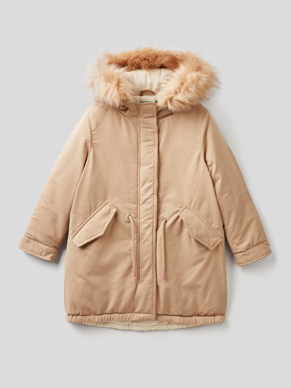 Padded parka with hood image number 1
