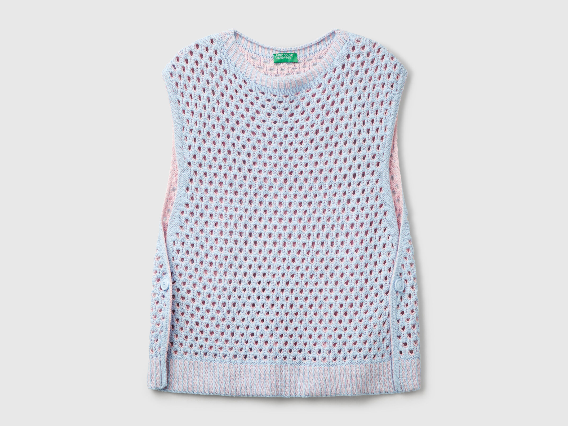 SLEEVELESS SWEATER Women image number 3