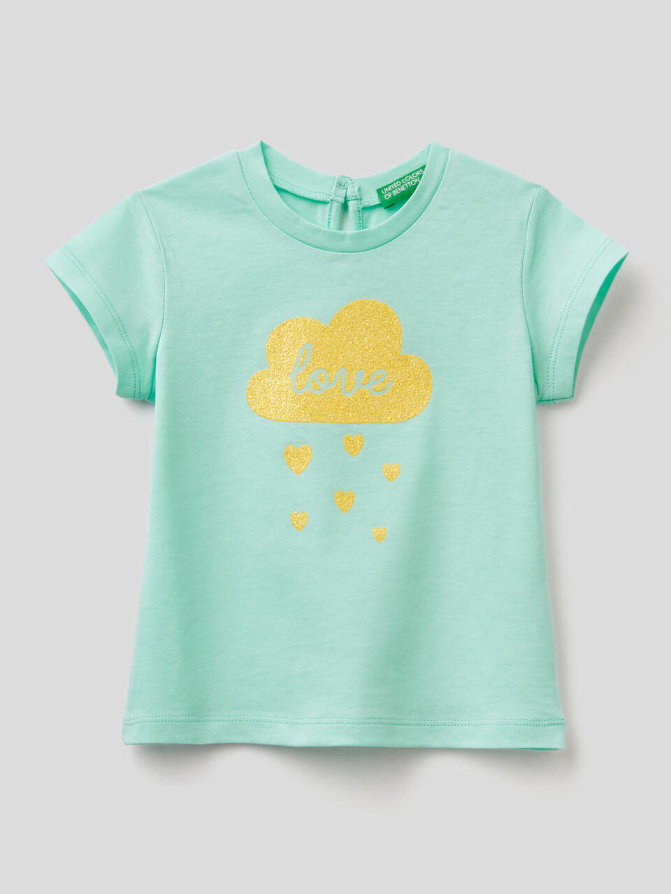Organic cotton t-shirt with print image number 1