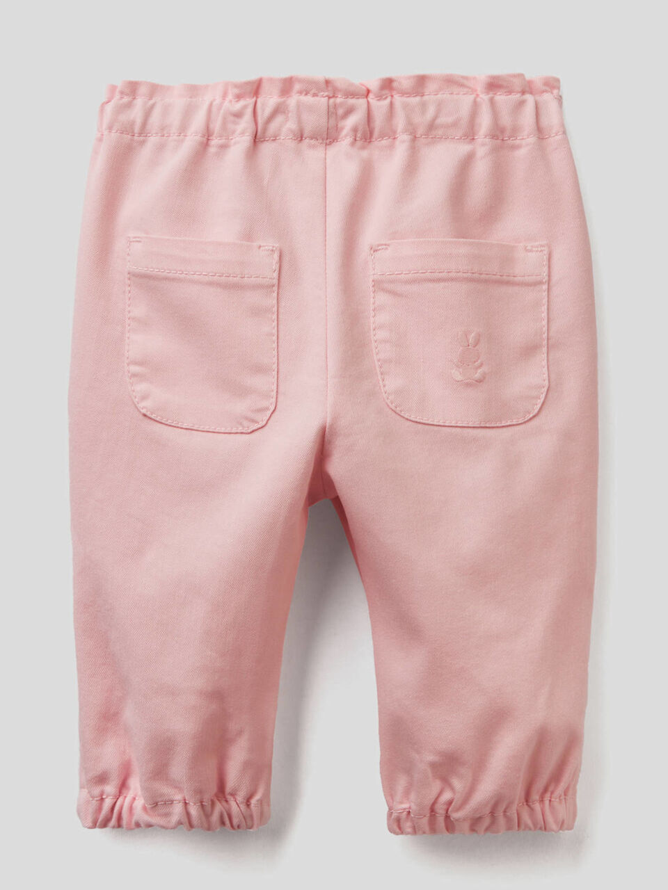 Trousers with ruffled waist image number 2