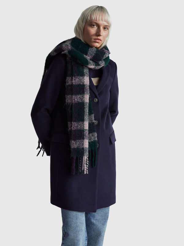 Wool blend coat Women