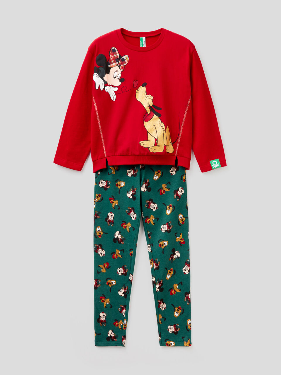 Pluto and Minnie pyjamas in pure cotton image number 1