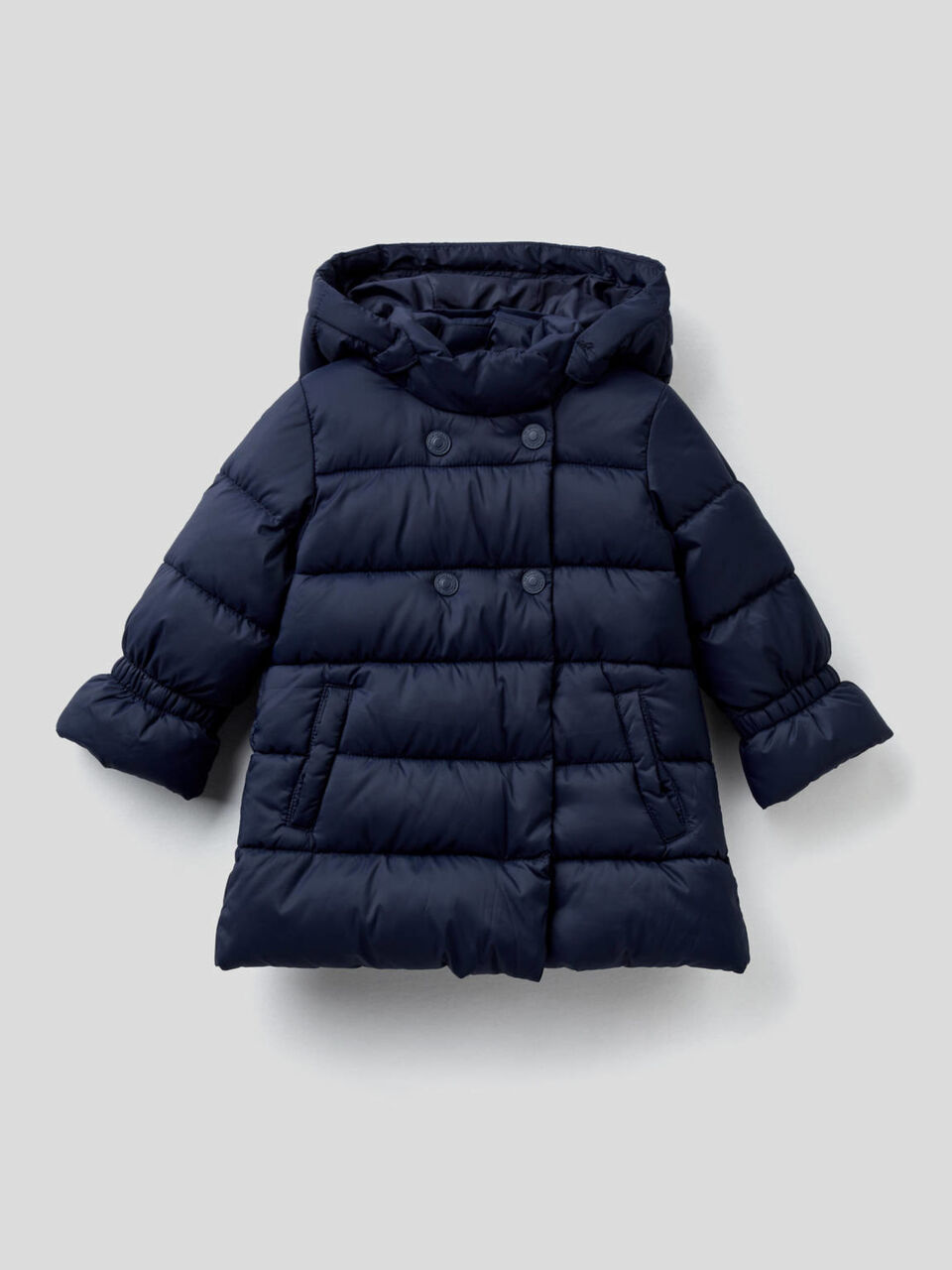 Padded double-breasted jacket image number 1