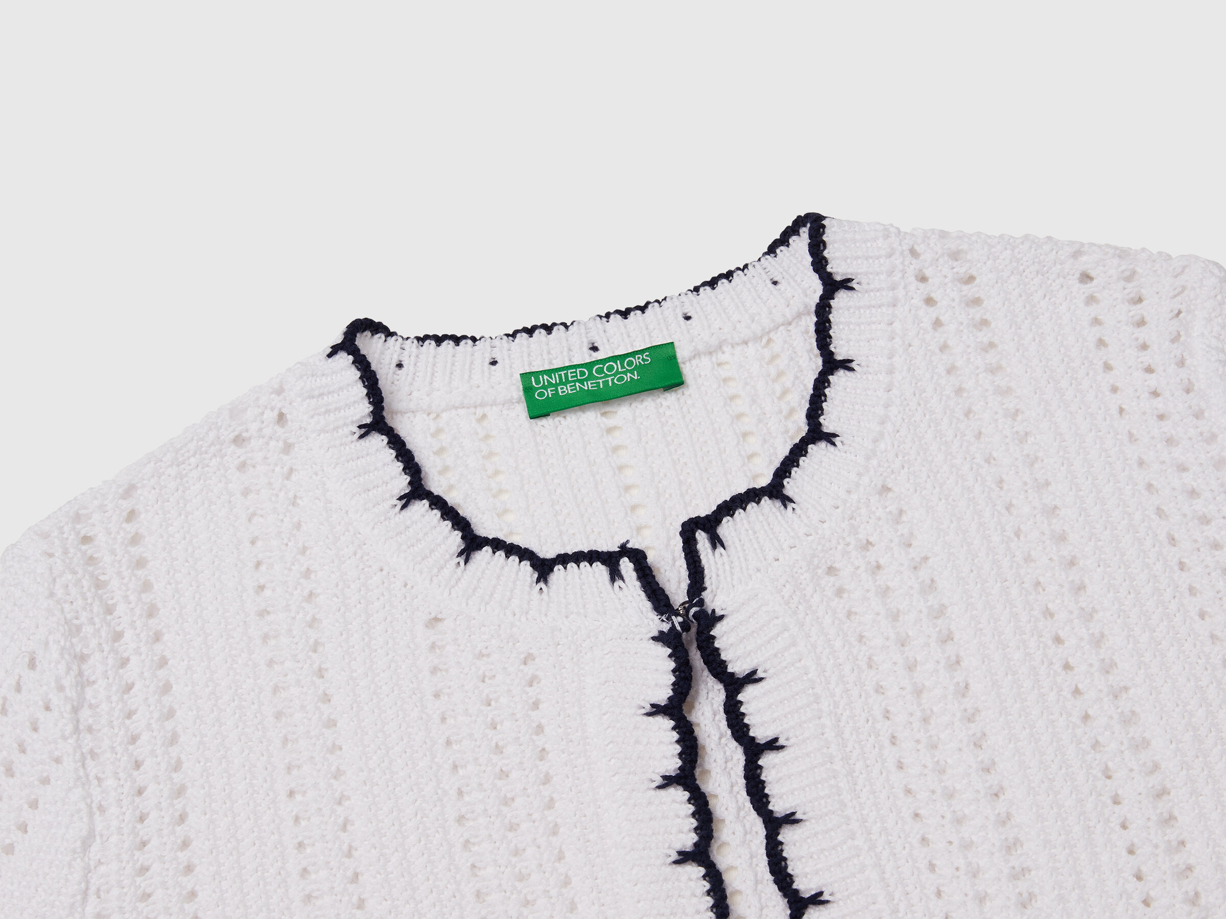 BUTTONED SWEATER H/S Women image number 5