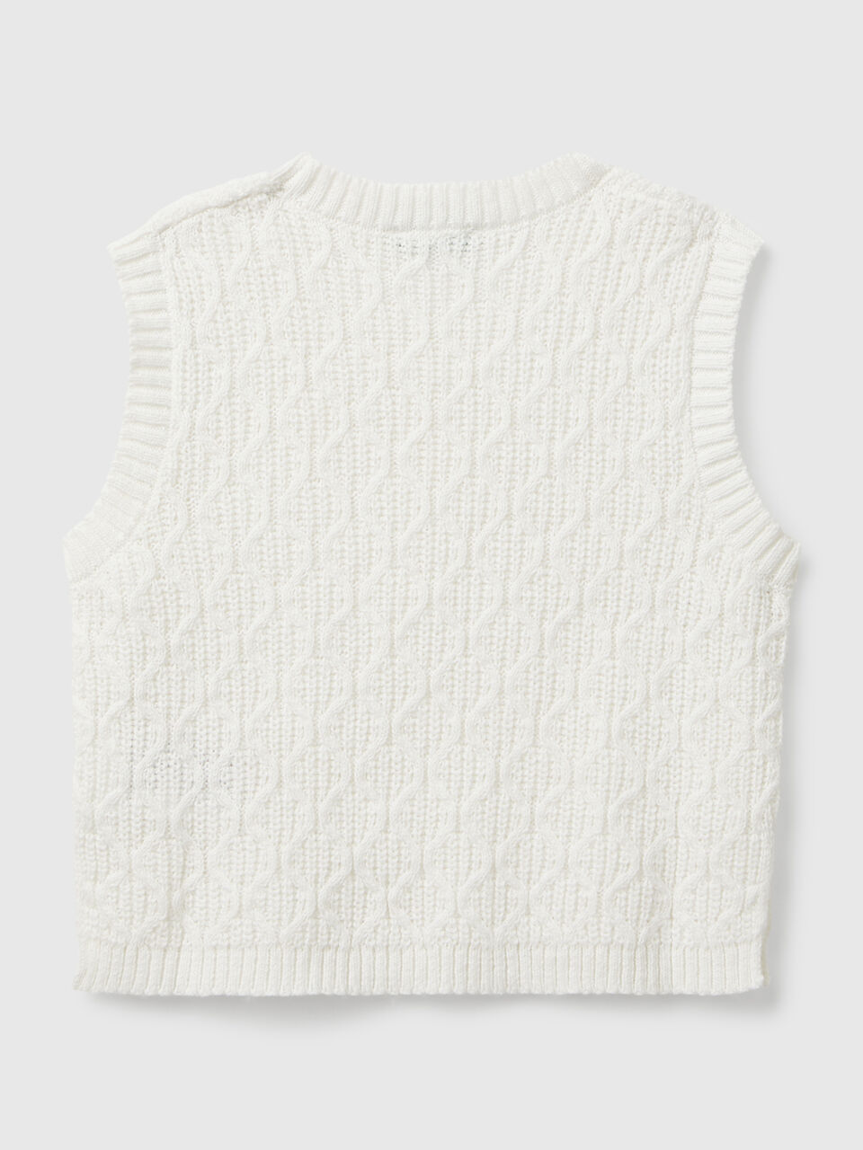 SLEEVELESS SWEATER Junior Girl image number 2
