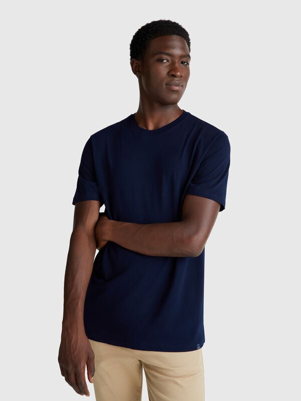 Long fiber cotton t-shirt Men