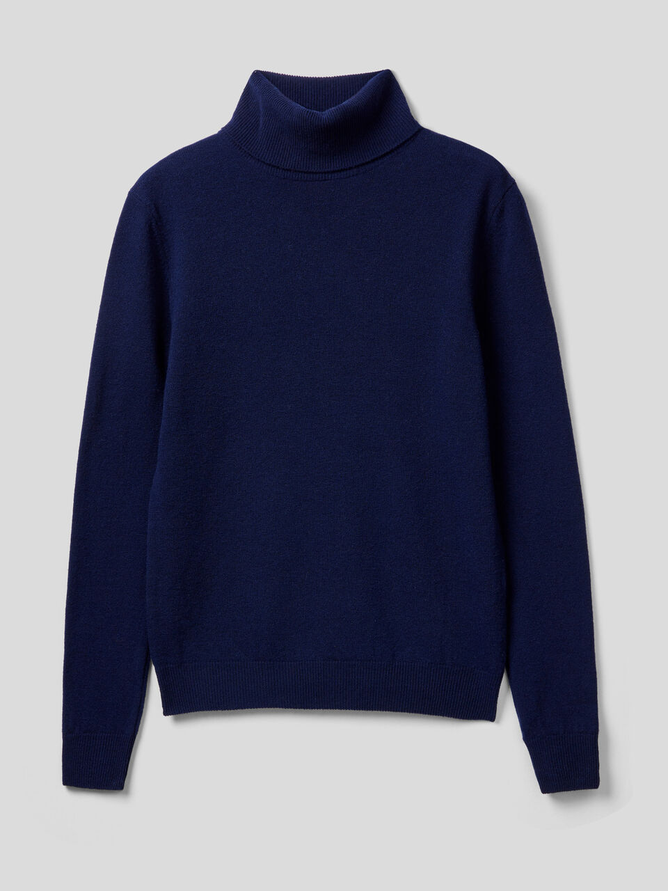 Turtleneck sweater in pure virgin wool image number 1