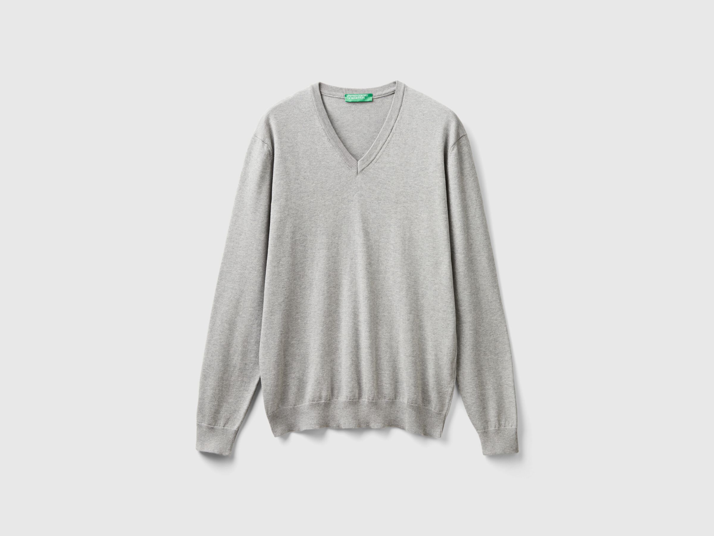 V NECK SWEATER L/S Men image number 3