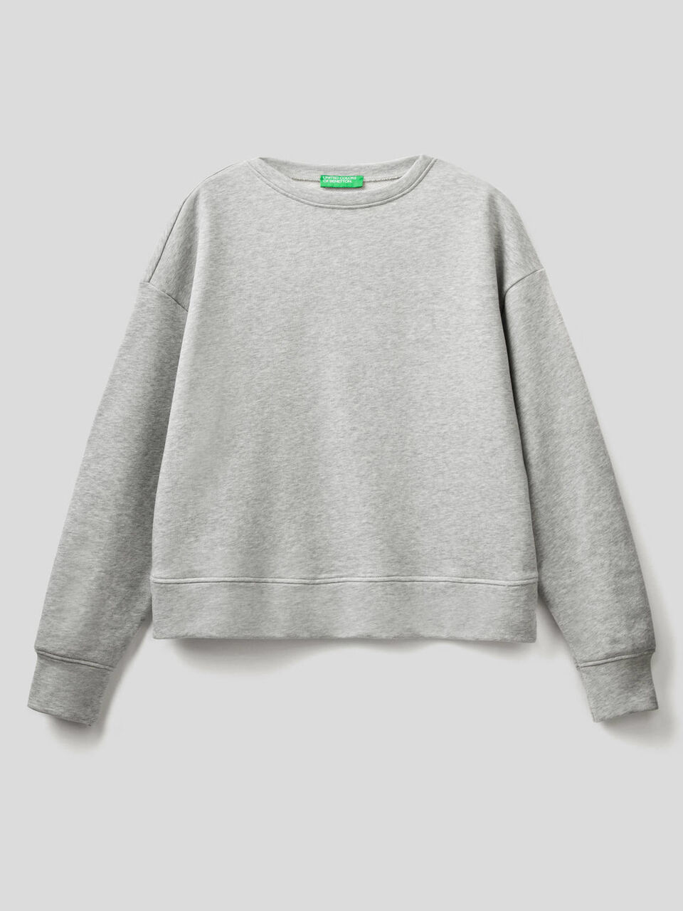 Cotton blend sweatshirt image number 1