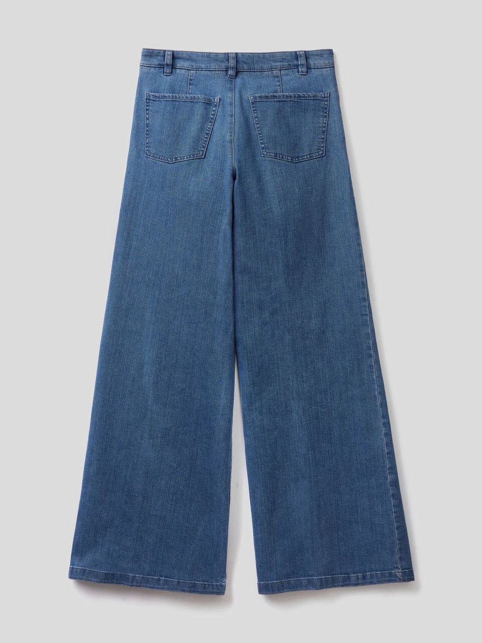 Flared jeans in stretch cotton image number 2