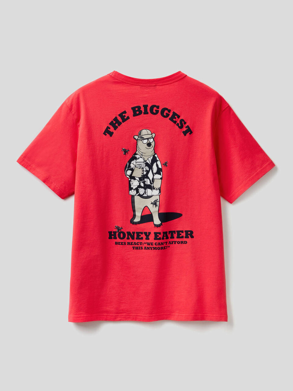 Pure cotton t-shirt with print image number 2