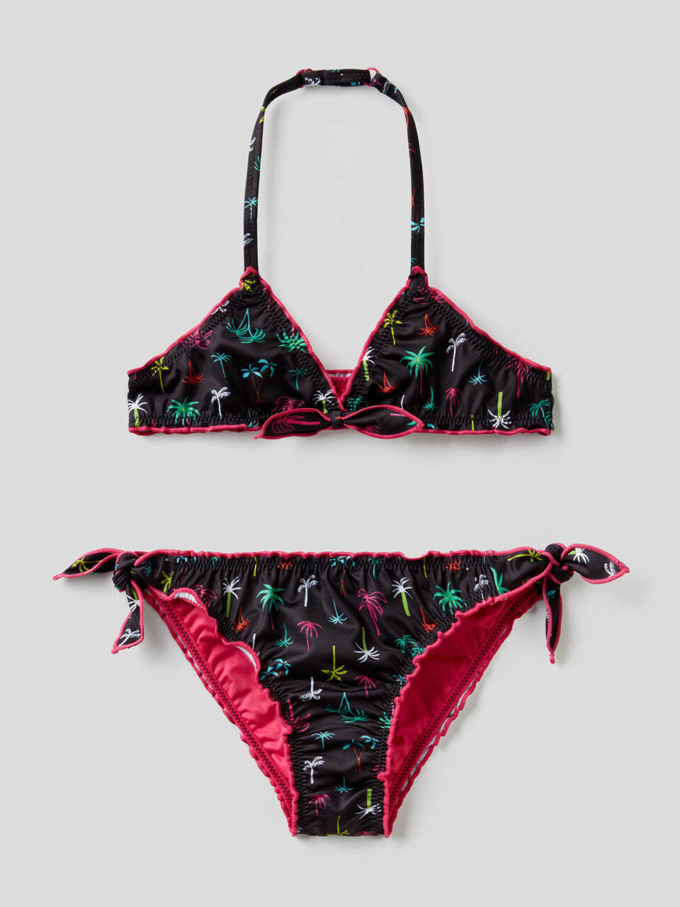 Patterned bikini image number 1