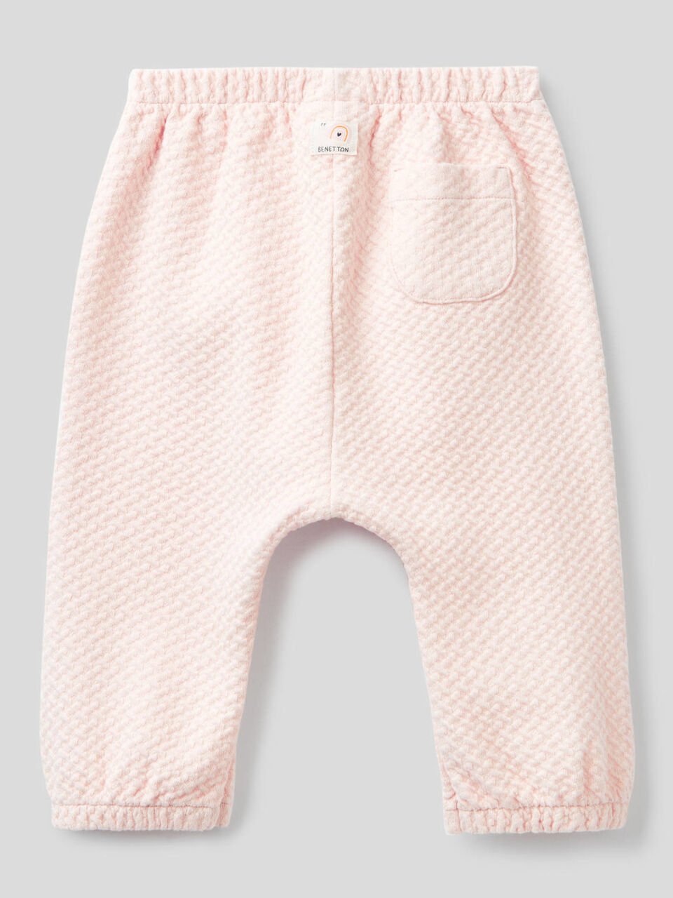 Trousers in knit stretch organic cotton image number 2