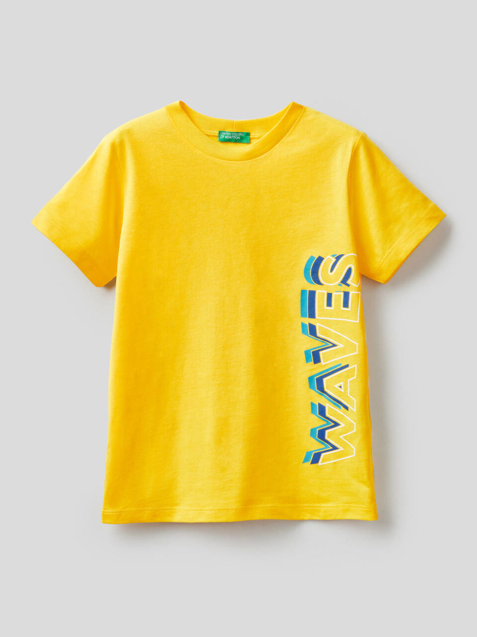 Sweater in cotton with print image number 1