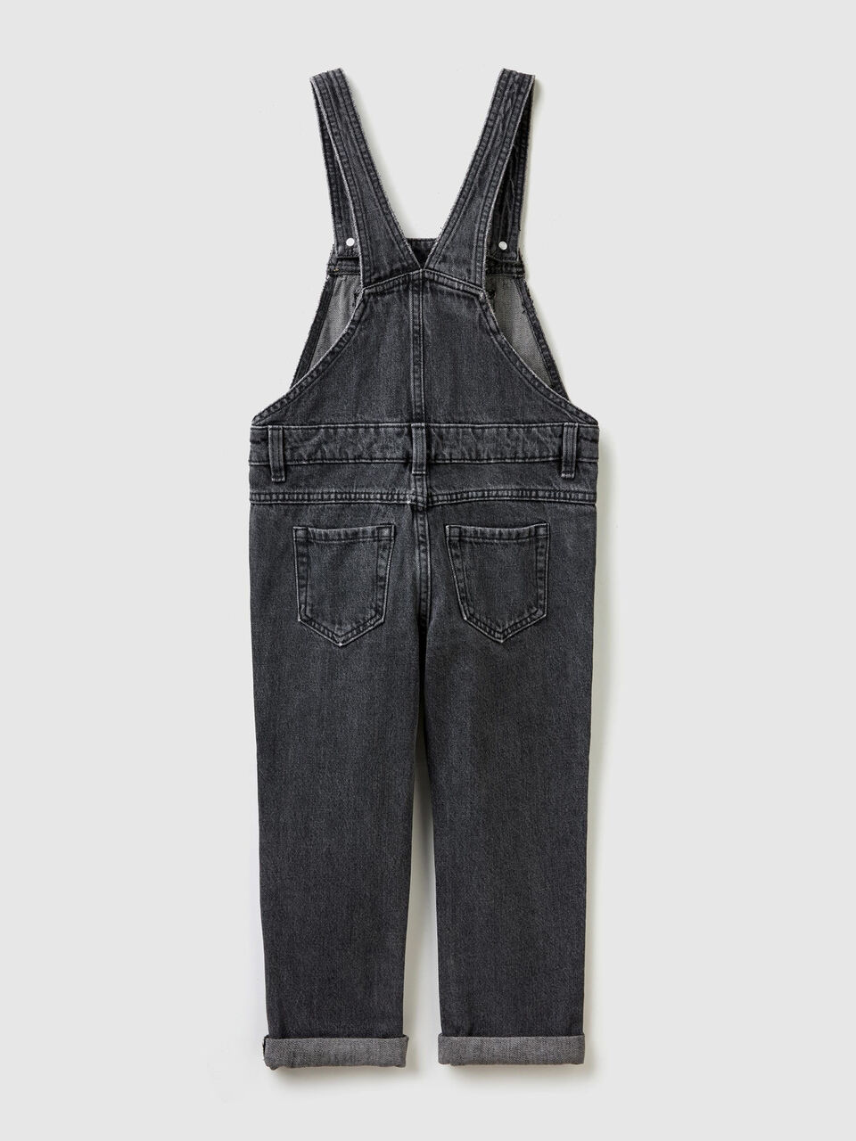 Denim dungarees image number 2
