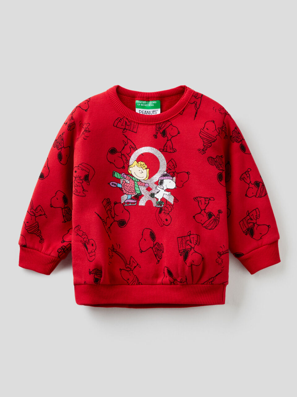 "Peanuts" print sweatshirt image number 1