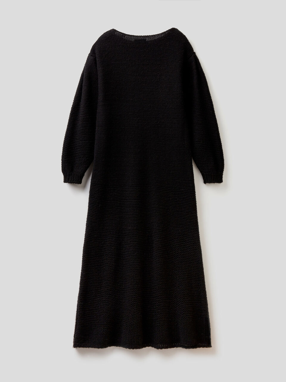 Maxi dress in knit wool blend image number 2