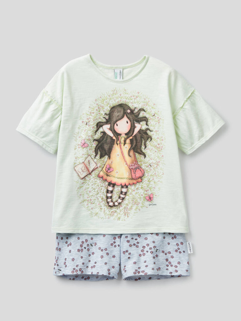 Short pyjamas with Gorjuss print image number 1