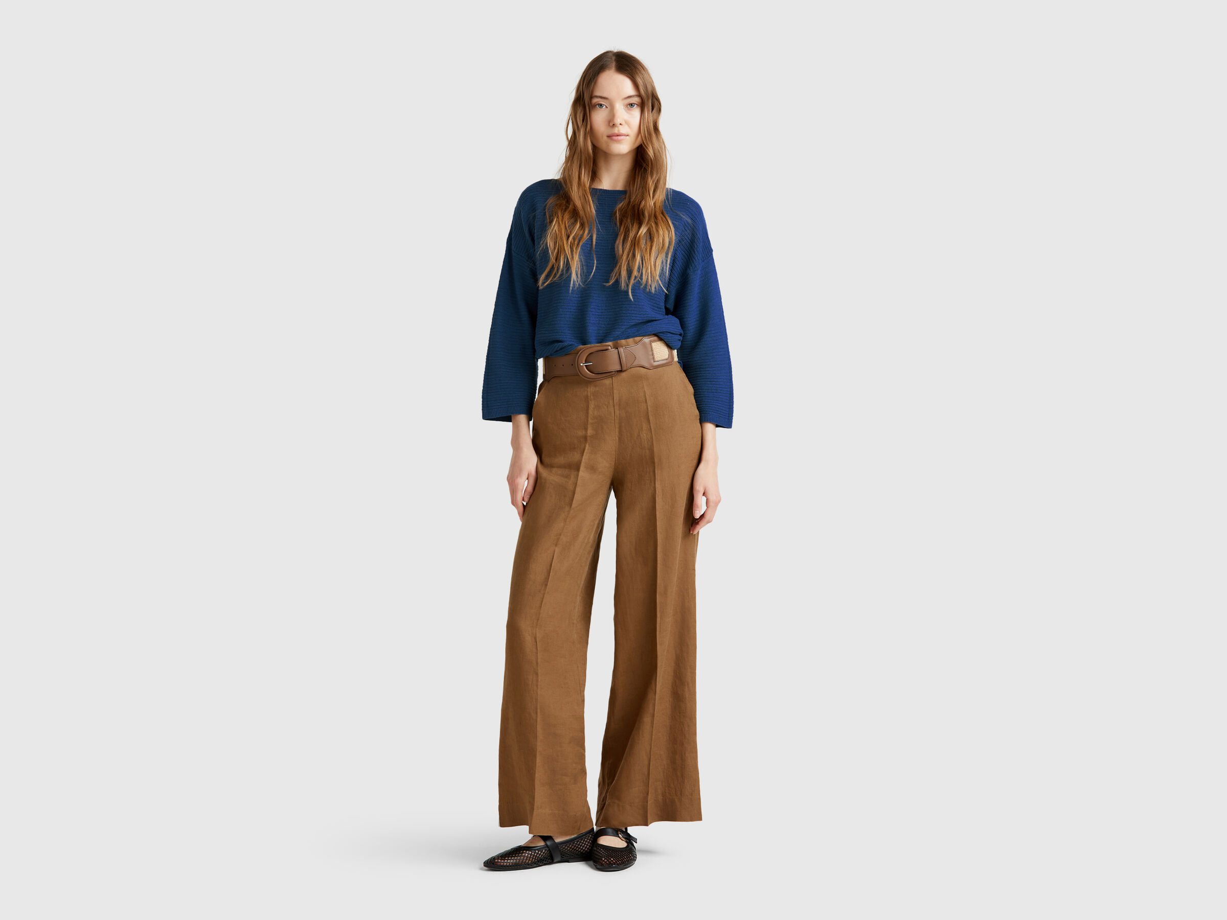 BOAT-NECK SWEAT.L/S Women image number 2