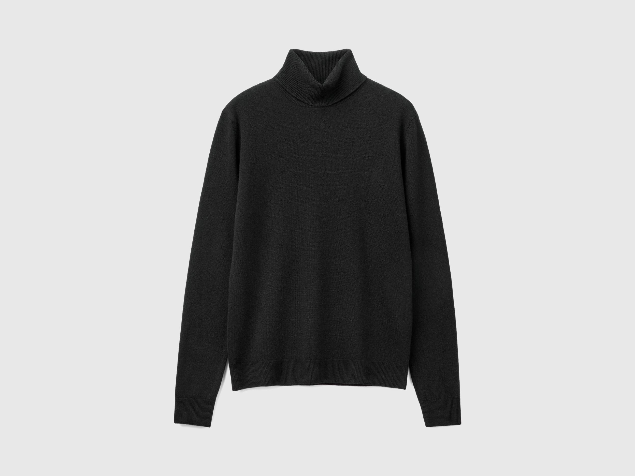 Plain black turtleneck womens outlet