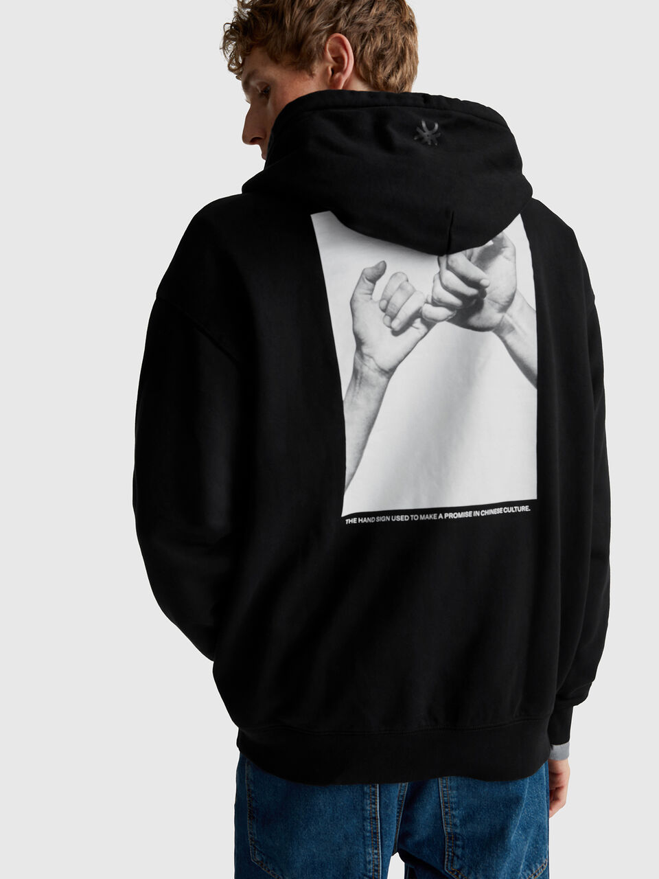 SWEATER W/HOOD Men image number null