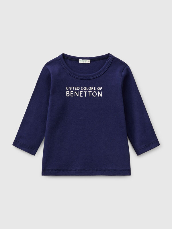 Long sleeve cotton t-shirt New Born (0-18 months)