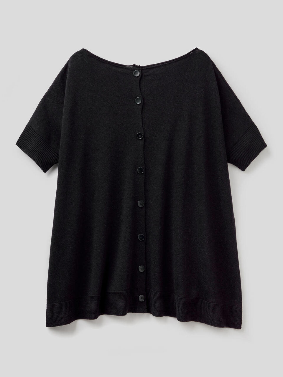 Oversized short sleeve sweater image number 2