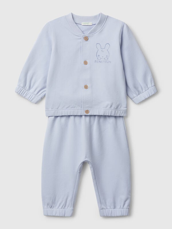 Sweat cotton outfit New Born (0-18 months)