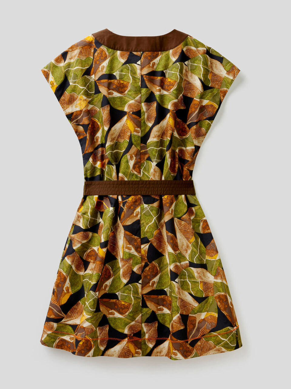 Printed dress in 100% cotton image number 2