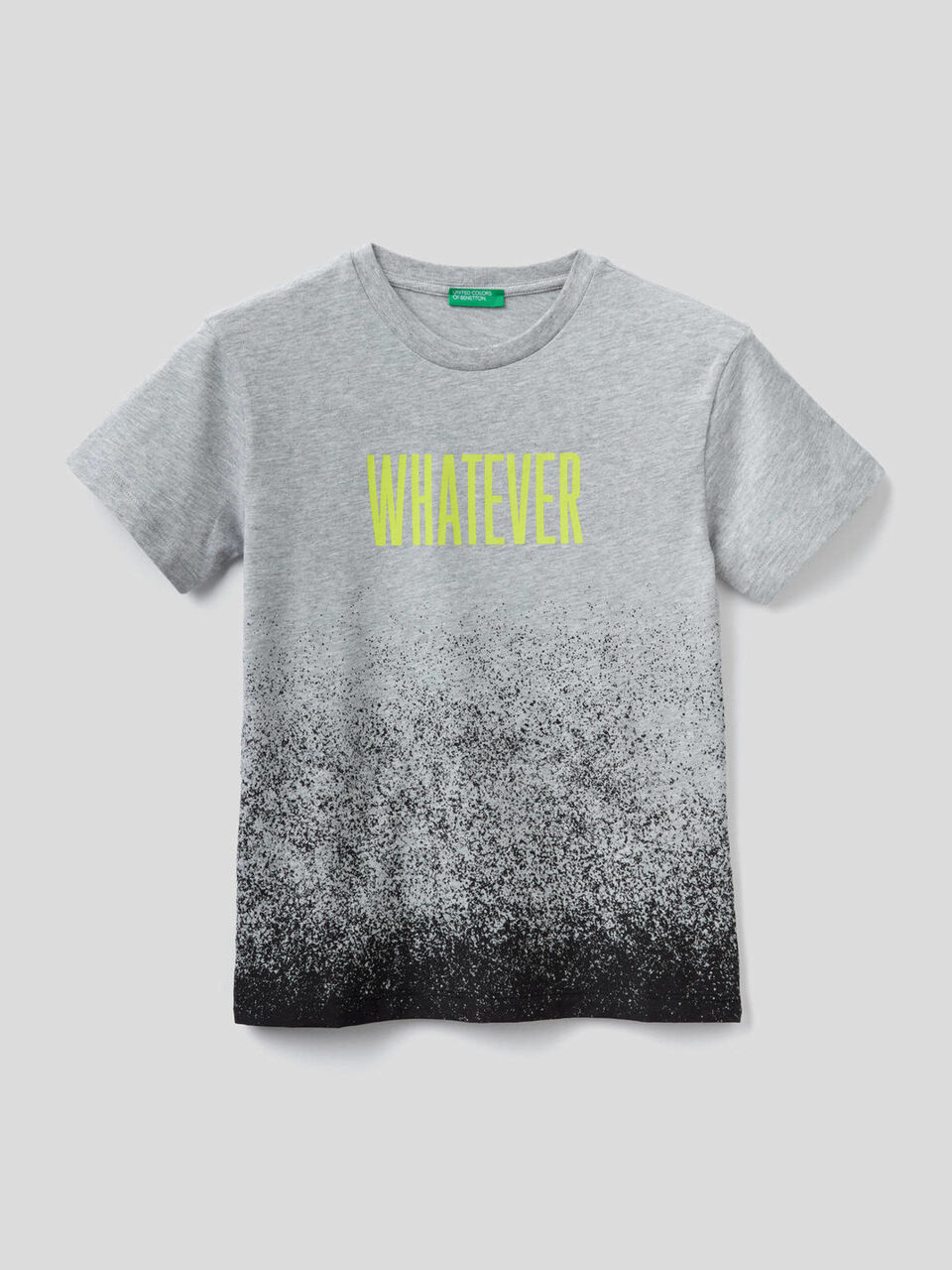 T-shirt with spray look print image number 1