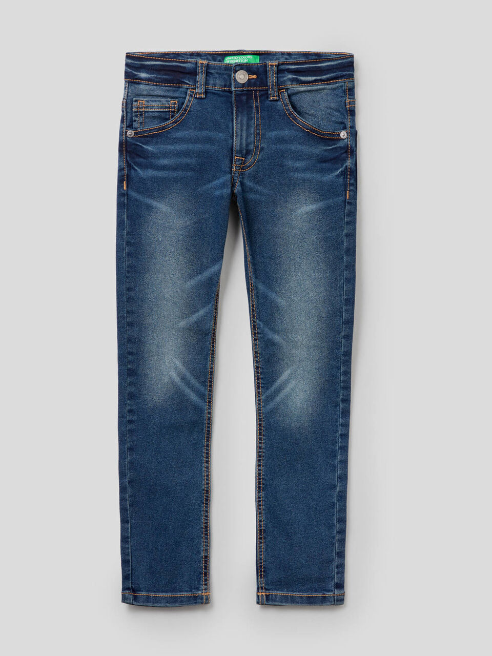 Vintage look skinny fit jeans image number 1