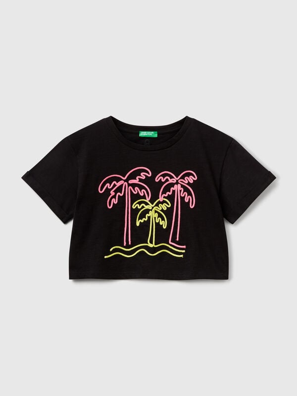 T-shirt with embroidery Junior Girl