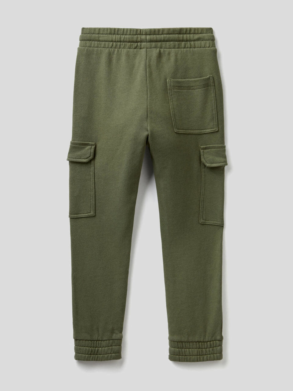 Cargo sweatpants in cotton image number 2