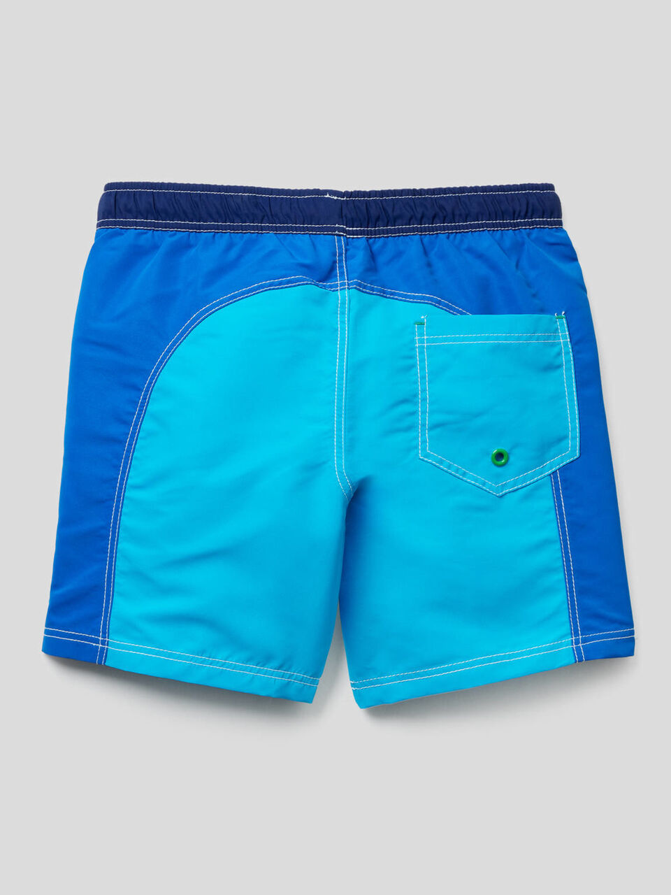 Swim trunks with clashing inserts image number 2