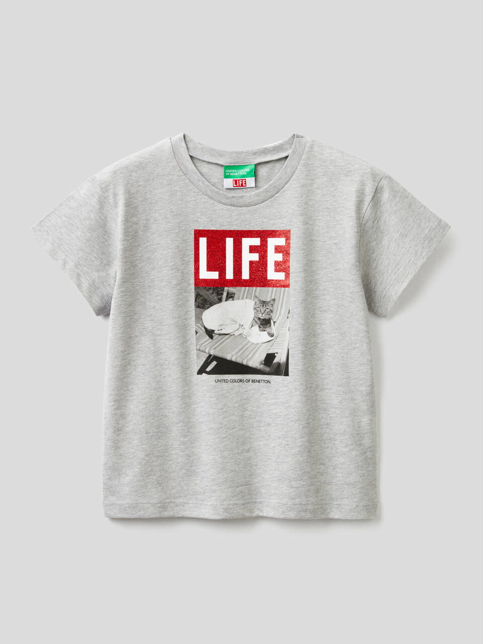 100% organic cotton Life t-shirt image number 1
