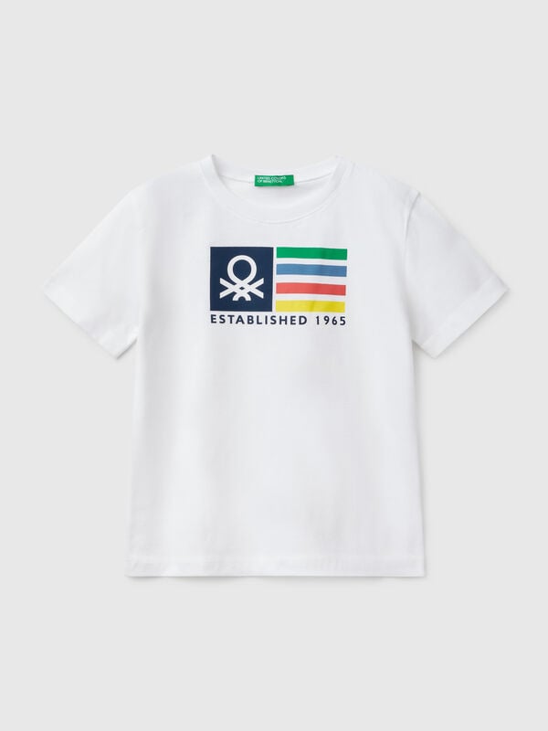 T-shirt with logo print Junior Boy