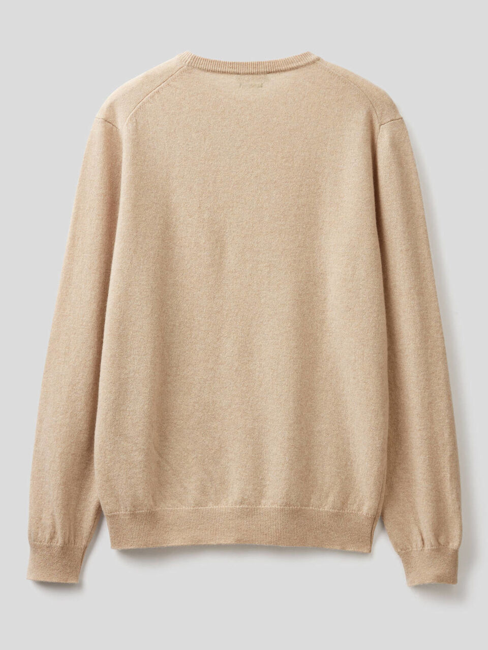 Crew neck sweater in pure virgin wool image number 2